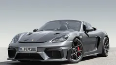 Vanadiumgraumetallic Gebraucht 2025 Porsche 718 Spyder Sport Cabrio | 165.718 € (Guter Preis)