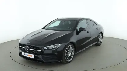 Gebraucht Mercedes CLA200 AMG line 2021 Schwarz Coupé