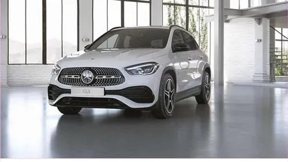 Unilack polarweiß Gebraucht 2022 Mercedes GLA250 AMG line SUV | 35.890 € (Fairer Preis)