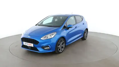 Gebraucht Ford Fiesta ST-Line 101 PS (74 kW) 2019 Blau Kleinwagen