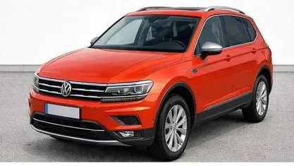 Gebraucht VW Tiguan Allspace Highline 150 PS (110 kW) 2019 Habanero orange metallic SUV