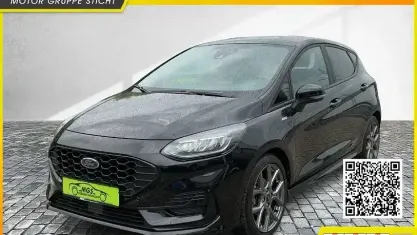 Gebraucht Ford Fiesta ST-Line X 101 PS (74 kW) 2023 Obsidianschwarz metallic Kleinwagen