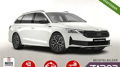 Weiß Neu 2025 Skoda Octavia SportLine Kombi | 33.788 € (Guter Preis)