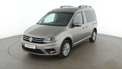 Gebraucht VW Caddy Comfortline 125 PS (91 kW) 2018 Gelb Van / Kleinbus