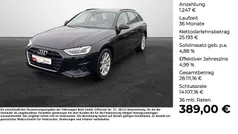 Mythosschwarz metallic Gebraucht 2020 Audi A4 Ambiente Kombi | 26.440 € (Fairer Preis)