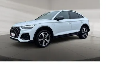 Gebraucht Audi Q5 Sportback S-Line 204 PS (150 kW) 2022 Gletscherweiß metallic SUV