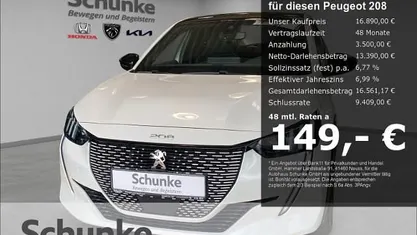 Gebraucht Peugeot 208 GT 100 kW (136 PS) 2022 Weiss Kleinwagen