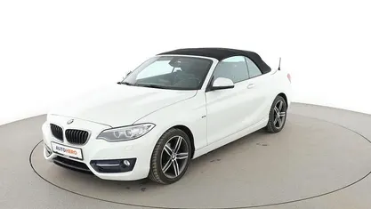 Usado BMW 218 Sport Line 136 HP (100 kW) 2015 Branco Cabrios