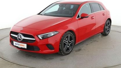 Używany Mercedes A180 116 KM (85 kW) 2019 Czerwony Sedan/Limuzyna