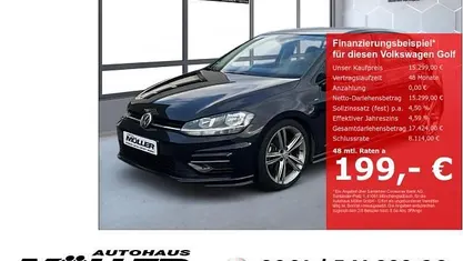 Gebraucht VW Golf VII Join 125 PS (91 kW) 2018 Schwarz Limousine