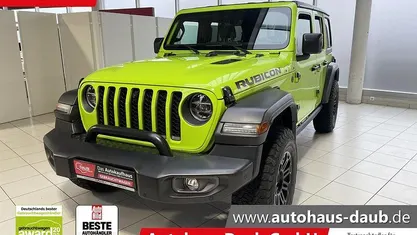 Gebraucht Jeep Wrangler Unlimited Rubicon 272 PS (200 kW) 2022 Limited edition gecko clear coat SUV