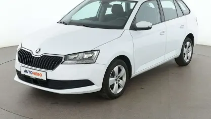 Gebraucht Skoda Fabia Ambition 95 PS (69 kW) 2019 Weiß Kleinwagen