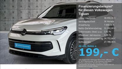 Używany VW Tiguan Goal 150 KM (110 kW) 2025 Biały SUV