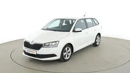 Gebraucht Skoda Fabia Active 60 PS (44 kW) 2021 Weiß Kombi