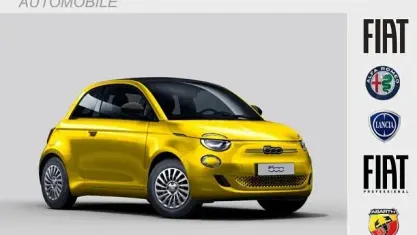 Nowe Fiat 500e Pop 86 kW (118 KM) 2026 Żółty Kabriolet