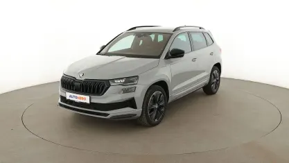 Gebraucht Skoda Karoq SportLine 190 PS (139 kW) 2023 Grau SUV