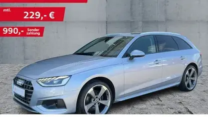 Gebraucht Audi A4 Advanced 163 PS (119 kW) 2023 Silber Kombi