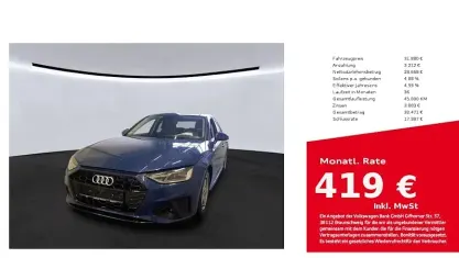 Second-hand Audi A4 S-Line 150 CP (110 kW) 2023 Berlinǎ