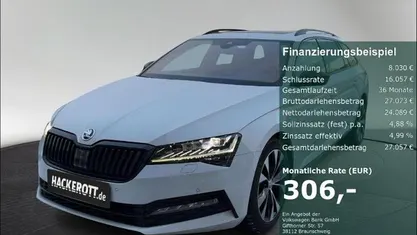 Gebraucht 2021 Skoda Superb SportLine Kombi | 26.480 € (Guter Preis)