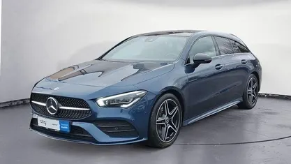 Gebraucht Mercedes CLA250 Shooting Brake Night 224 PS (164 kW) 2020 Blau Kombi