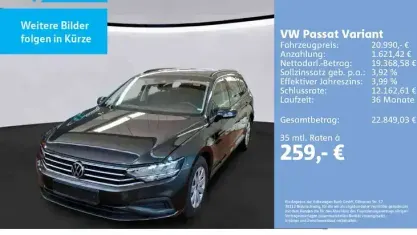 Gebraucht VW Passat Conceptline 122 PS (89 kW) 2023 Kombi