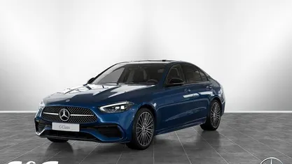 Gebraucht Mercedes C220 AMG 200 PS (147 kW) 2025 Metalliclack spektralblau Limousine