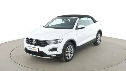 Gebraucht VW T-Roc Cabriolet Style 150 PS (110 kW) 2020 Weiß Cabrio