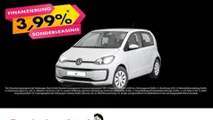 Weiß Gebraucht 2021 VW up! move up! Kleinwagen | 11.222 € (Fairer Preis)