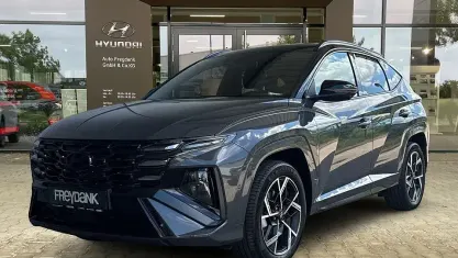 Gebraucht Hyundai Tucson N Line 215 PS (158 kW) 2025 Ecotronic gray / abyss black SUV