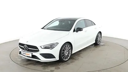 Weiß Gebraucht 2021 Mercedes CLA250 AMG line Limousine | 36.350 € (Fairer Preis)