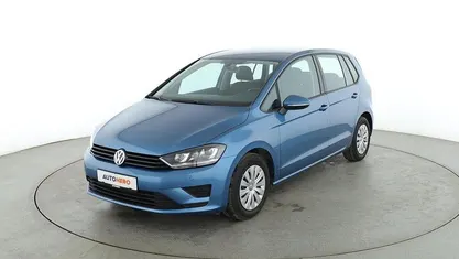 Gebraucht VW Golf Sportsvan Trendline 110 PS (80 kW) 2015 Blau Van / Kleinbus