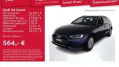 Navarrablau metallic Gebraucht 2024 Audi A4 Kombi | 36.490 € (Fairer Preis)