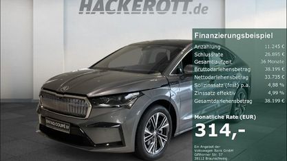 Gebraucht Skoda Enyaq iV Loft 210 kW (286 PS) 2025 Graphite grau metallic SUV