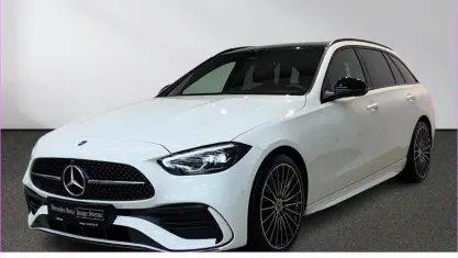 Gebraucht Mercedes C220 AMG 197 PS (144 kW) 2026 Weiß Kombi