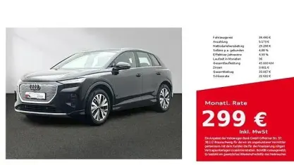 Brugt Audi Q4 e-tron Advanced 150 kW (204 HK) 2023 Sort SUV