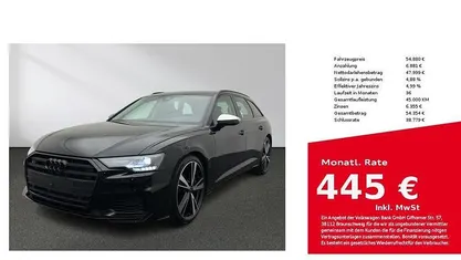 Gebraucht Audi S6 Ambiente 344 PS (253 kW) 2022 Mythosschwarz metallic Kombi