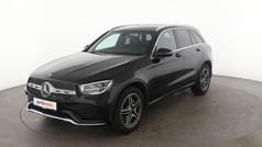 Schwarz Gebraucht 2021 Mercedes GLC220 AMG line SUV | 39.350 € (Fairer Preis)