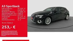Schwarz Gebraucht 2021 Audi A3 Sportback Advanced Limousine | 22.350 € (Guter Preis)