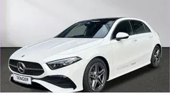 Weiß Gebraucht 2025 Mercedes A200 AMG Limousine | 35.280 € (Fairer Preis)