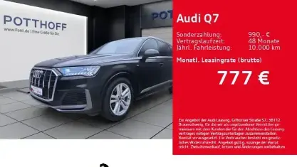 Gebraucht Audi Q7 S-Line 340 PS (250 kW) 2023 Mythosschwarz metallic SUV