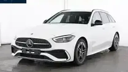 Gebraucht Mercedes C220 AMG 197 PS (144 kW) 2025 Weiß Kombi