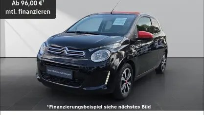 Używany Citroën C1 Shine 82 KM (60 kW) 2018 Czarny Hatchback