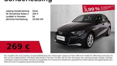Mythosschwarz metallic Gebraucht 2024 Audi A3 Sportback Ambiente Limousine | 33.990 € (Fairer Preis)