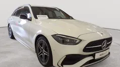 Manufaktur opalithweiß bright Gebraucht 2022 Mercedes C200 AMG line Kombi | 29.990 € (Fairer Preis)