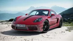 Rot Gebraucht 2024 Porsche 718 Cayman Coupé | 84.900 €