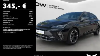 Gebraucht Cupra Leon 150 PS (110 kW) 2025 Schwarz Kombi