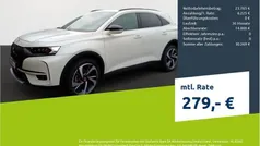 Weiss perlglänzend Gebraucht 2023 DS Automobiles DS7 Crossback Performance Line Plus SUV | 29.990 € (Superpreis)