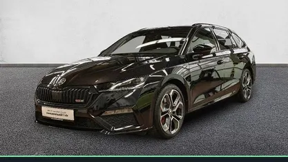 Gebraucht Skoda Octavia RS 245 PS (180 kW) 2022 Blackmagic perleffekt (schwarz) Kombi