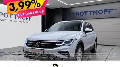 Weiss Gebraucht 2022 VW Tiguan Elegance SUV | 30.997 € (Fairer Preis)