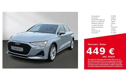 Second-hand Audi A3 Ambiente 150 CP (110 kW) 2026 Berlinǎ
